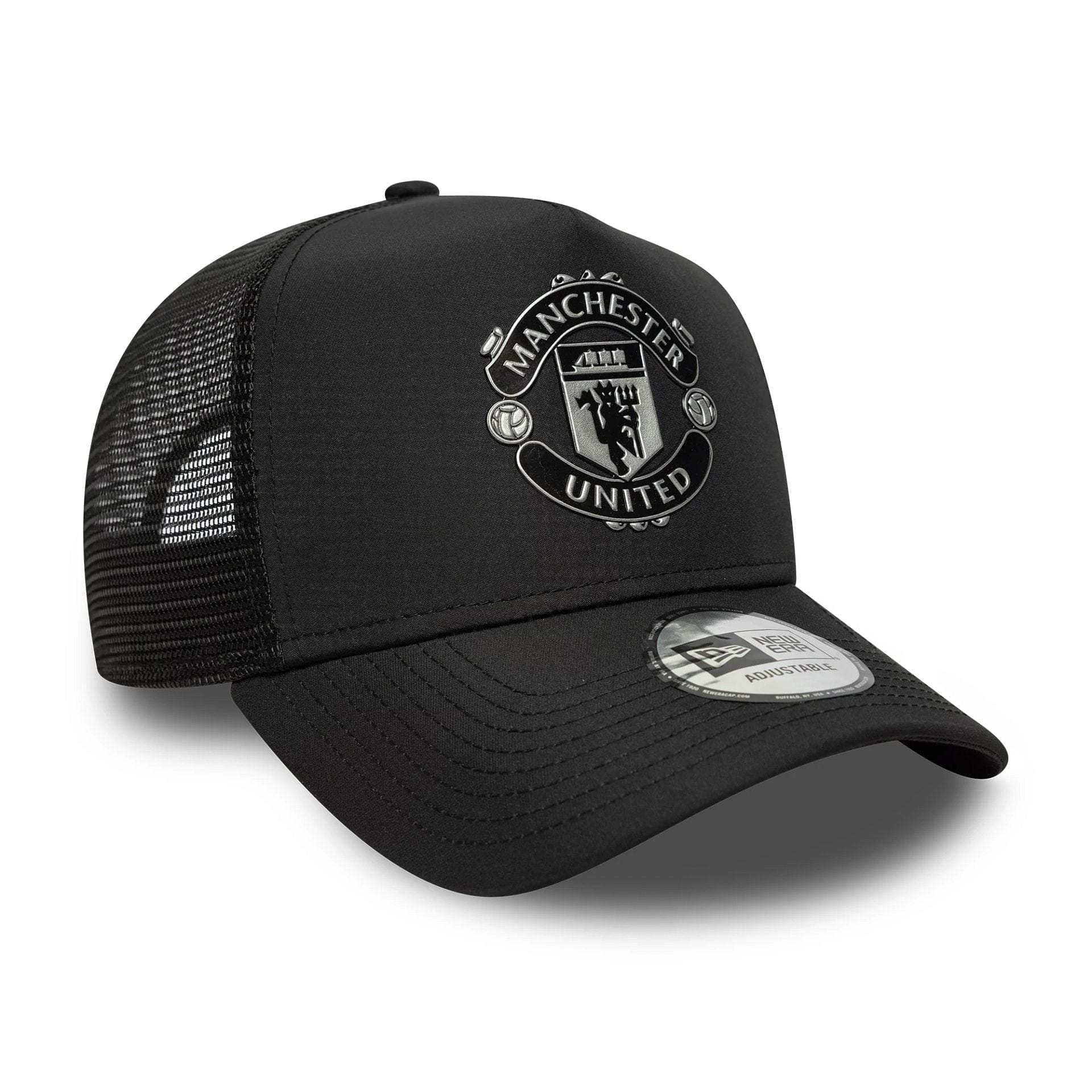 REFLECTIVE TRUCKER MANUTD  BLK