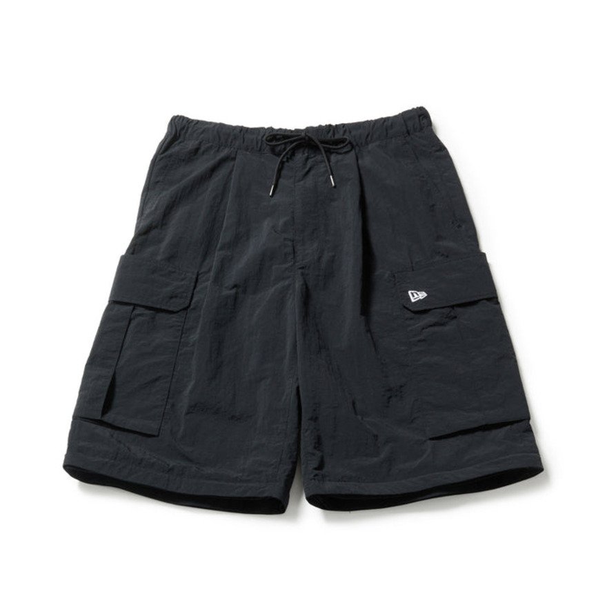 DETACHABLE NYLON CARGO PANTS BLK INTL