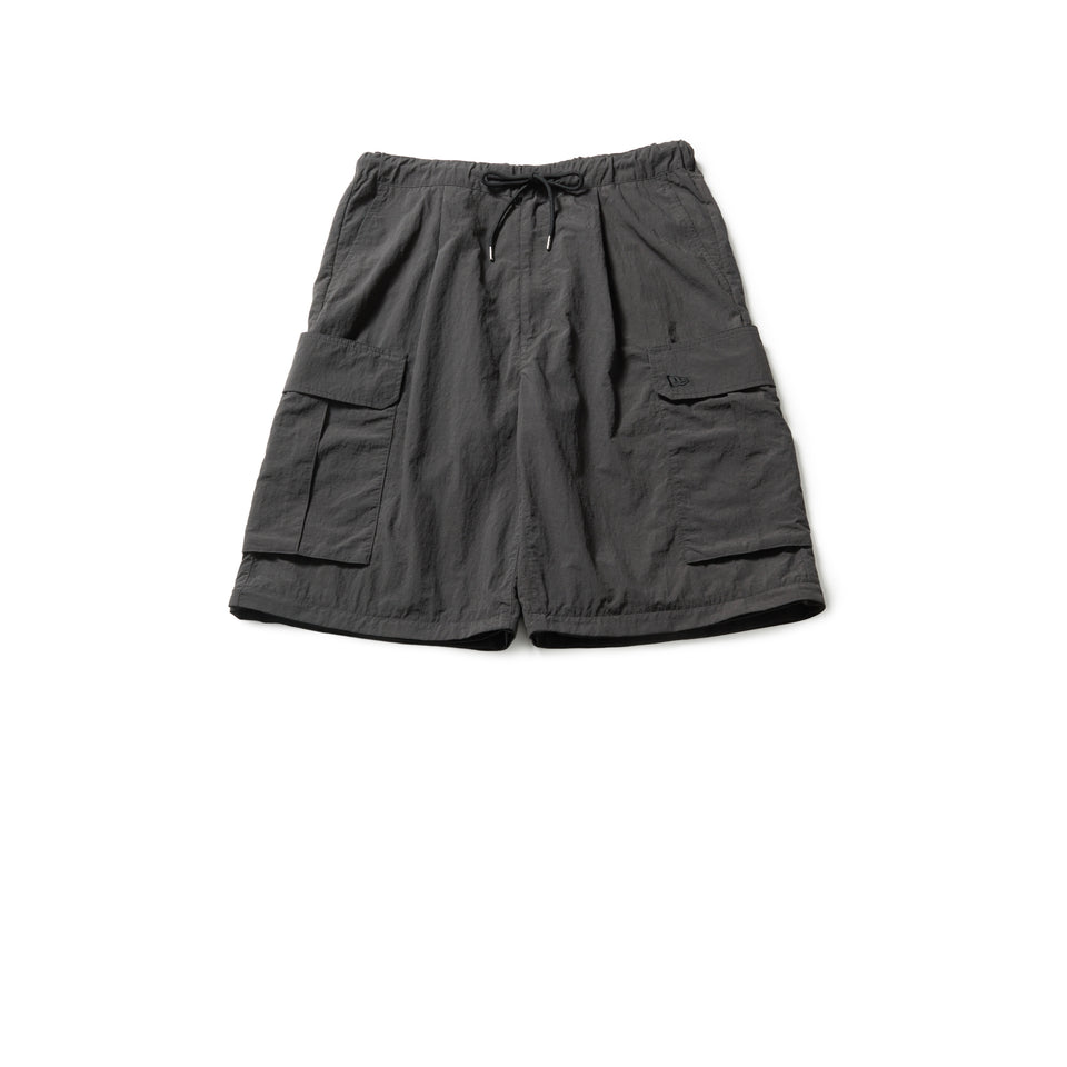 DETACHABLE NYLON CARGO PANTS BLK INTL