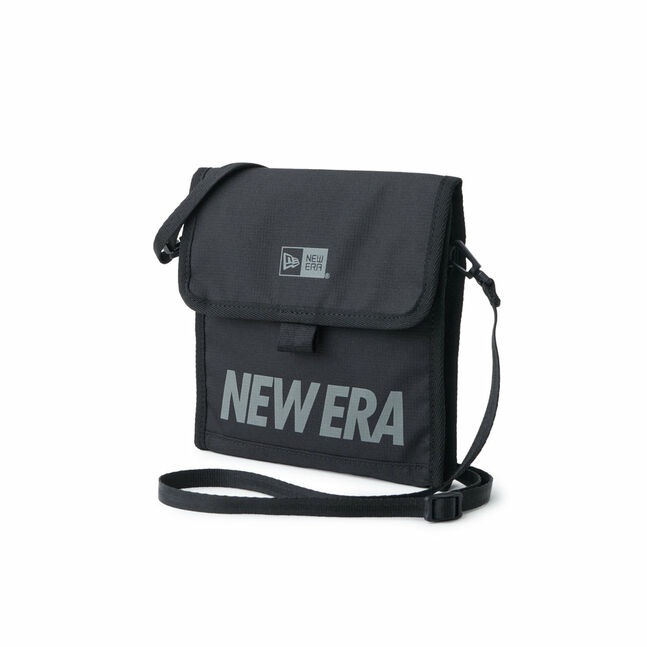 SQUARE NECK POUCH NE LOGO BLK REF INTL