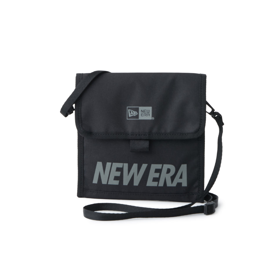 SQUARE NECK POUCH NE LOGO BLK REF INTL