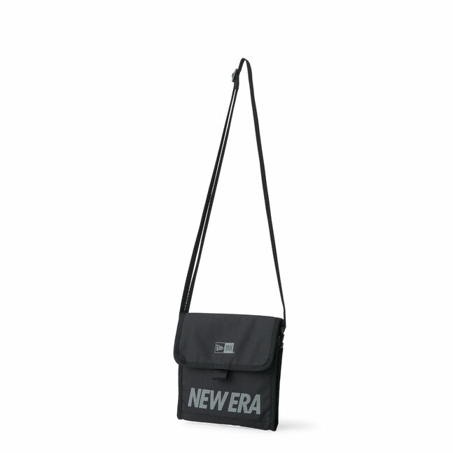 SQUARE NECK POUCH NE LOGO BLK REF INTL