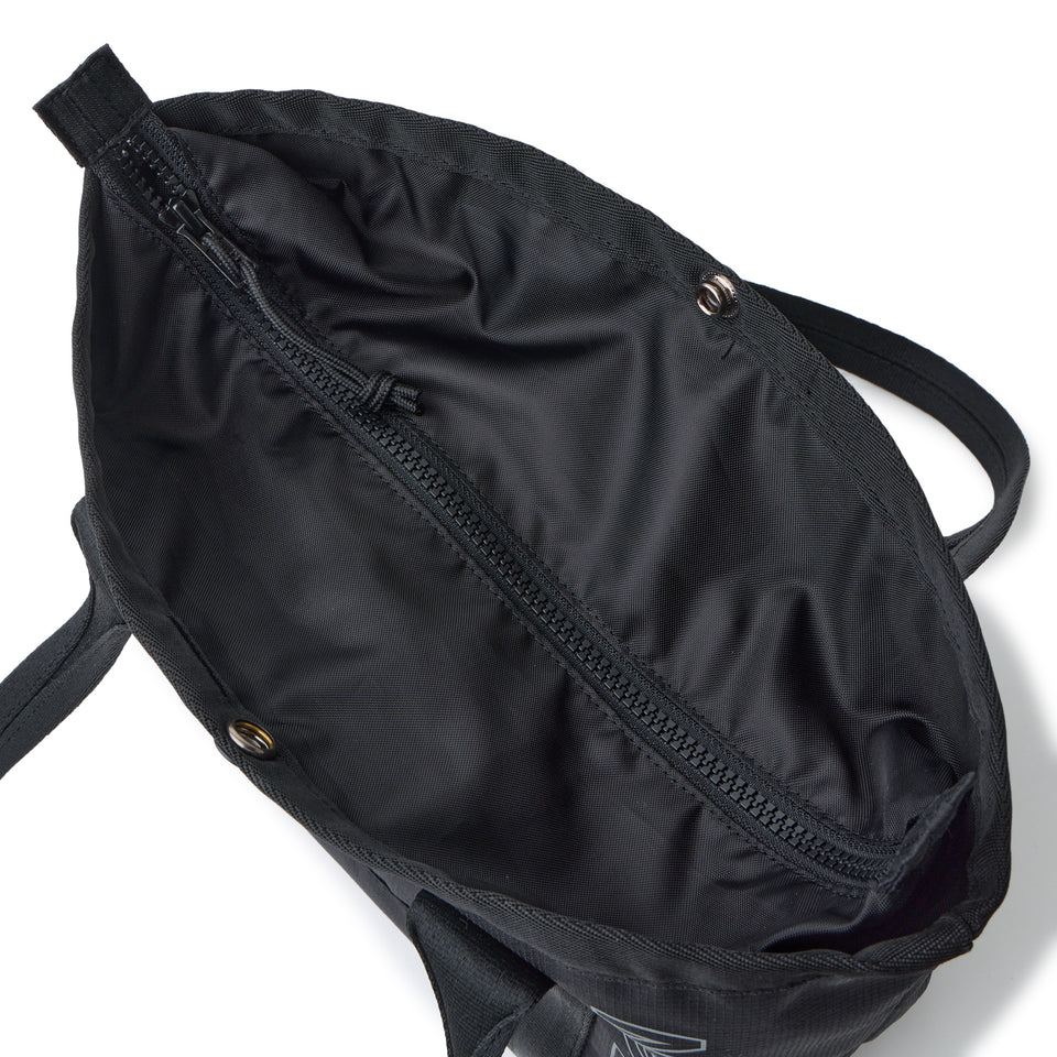 TOTE BAG M 150D NE LOGO BLK REF INTL