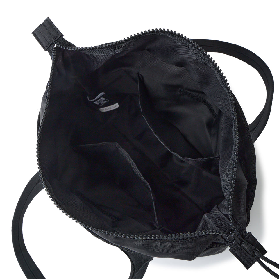 TOTE BAG M 150D NE LOGO BLK REF INTL