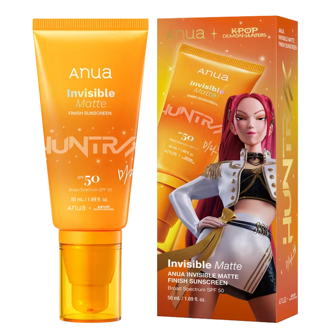 ANUA Invisible Matte Finish Sunscreen SPF50/PA+++ 50ml