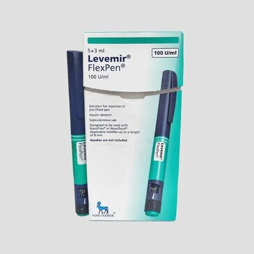 Левемир Флекспен 100 ОУН/мл-3мл тарилгын уусмал №5