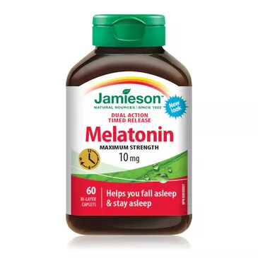 Jamieson Melatonin timed release 10мг №60