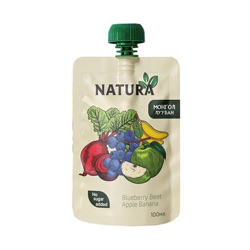 Natura Нэрс хүрэн манжин банана 100% 100мл