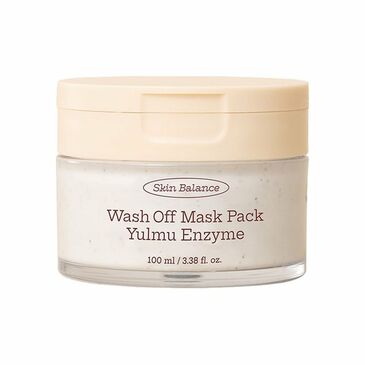 Skin Balance Wash-Off Mask Pack Yulmu Enzyme + Pack Brush