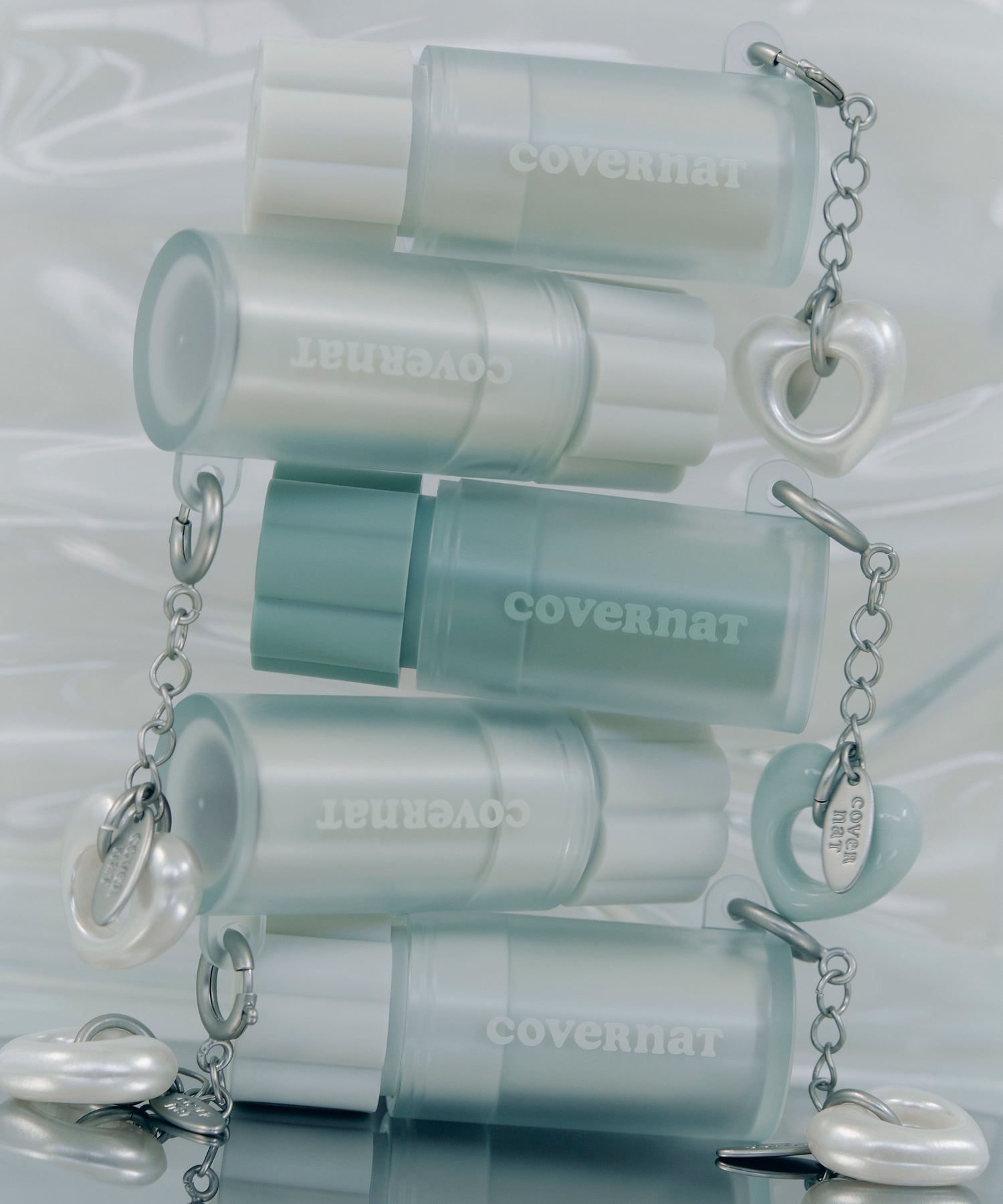 COVERNAT MOISTURE GREEN LIP BALM PURE PINK