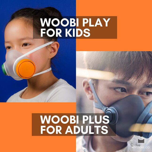 Wooby хүүхдийн утааны маск 5