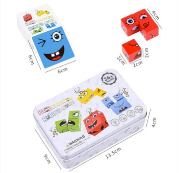 Smiling Face Magic Cube – Эвлүүлдэг тоглоом 