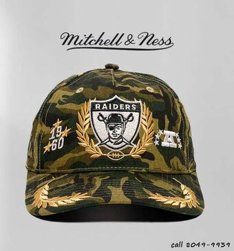 CAMO RAIDERS cap 