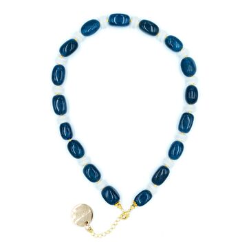 AZURE PEARL BALANCE NECKLACE
