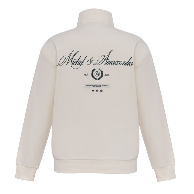 HALF ZIP SWEATSHIRT