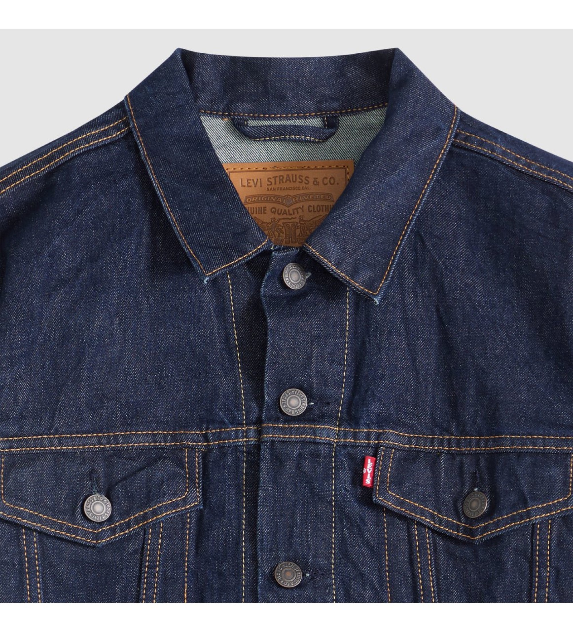 THE TRUCKER JACKET WASH IT OUT RINSE T