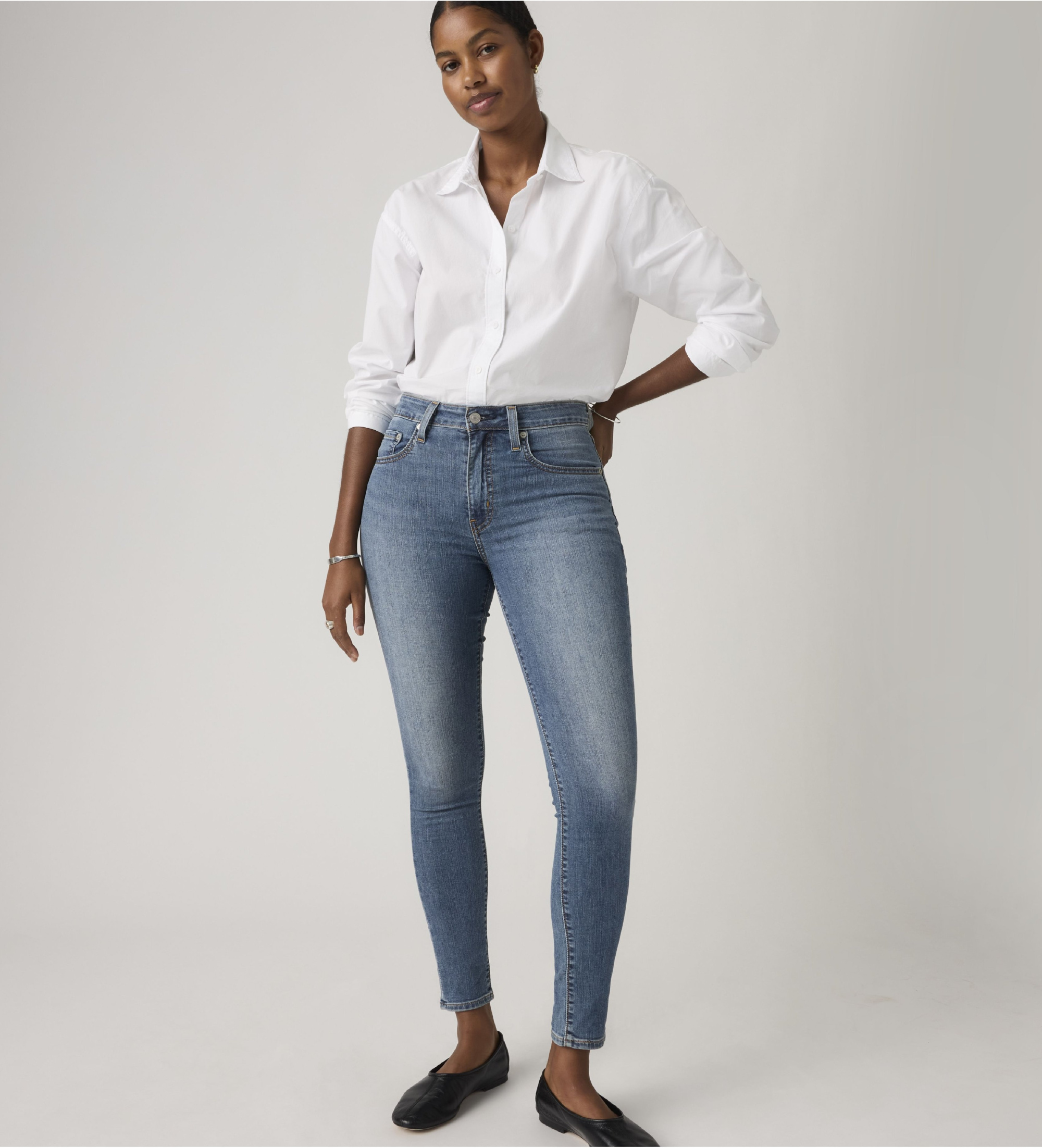 721 HIGH RISE SKINNY LOUD COOL