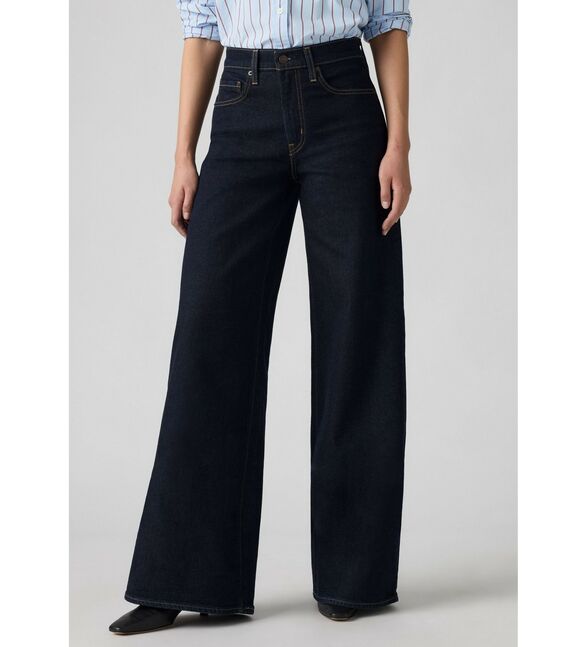 728 HR WIDE LEG RETRO RINSE LB