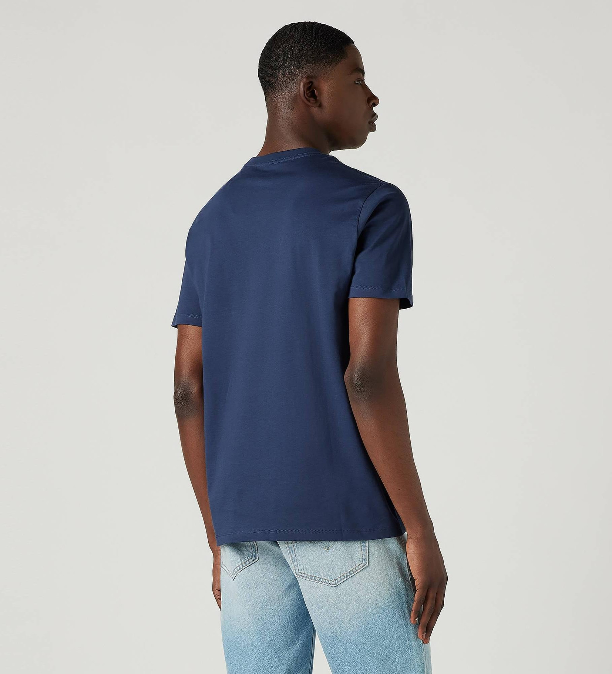 GRAPHIC SETIN NECK HM GRAPHIC DRESS BL