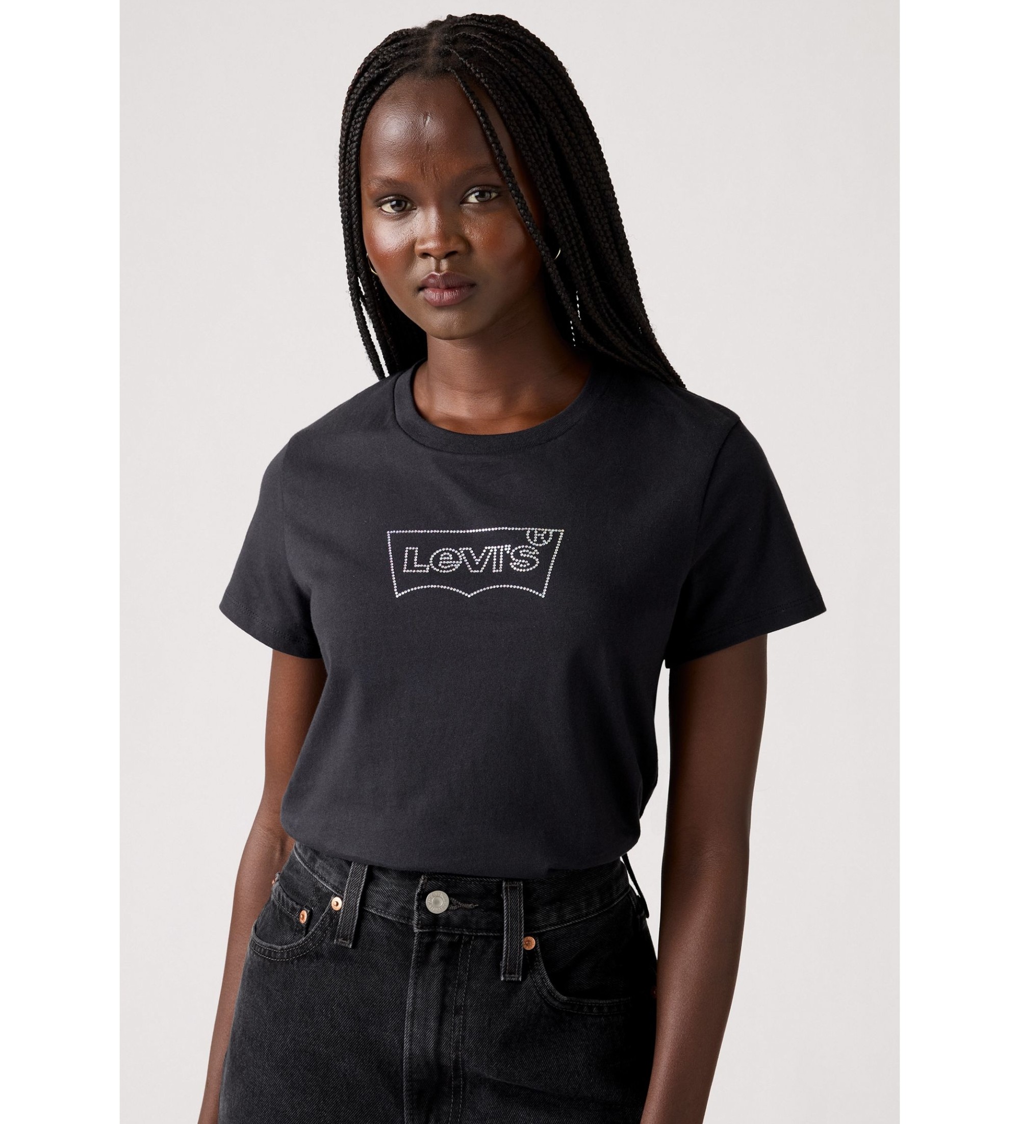 THE PERFECT TEE BATWING IRIDESCENT RHIN