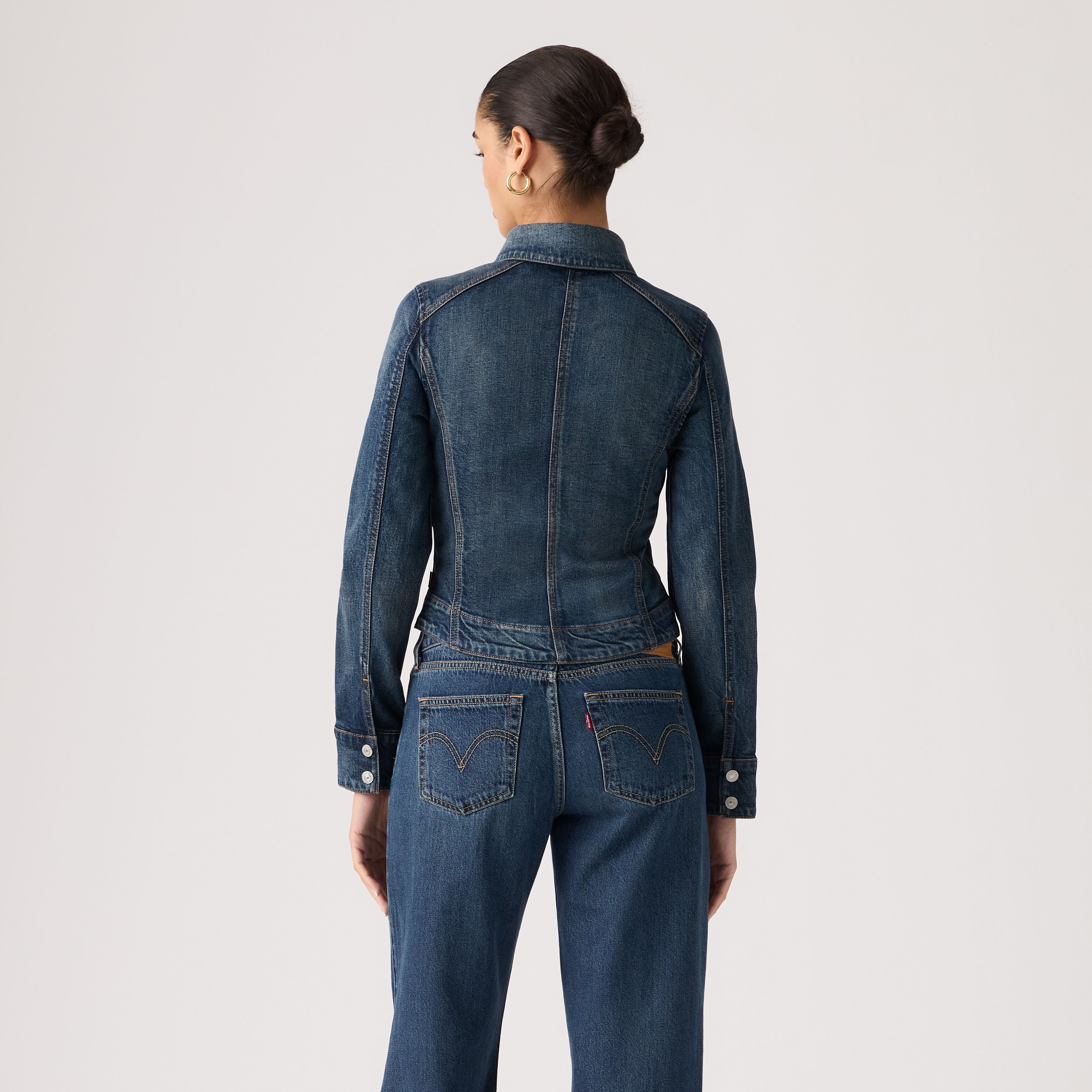 STRETCH FITTED TRUCKER PARALLEL LIFE TR