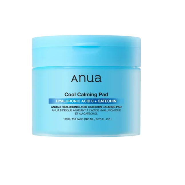 ANUA 8 Hyaluronic Acid Catechin Calming Pad 110ea