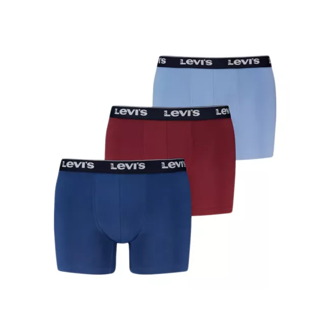 LEVIS MEN REPEAT LOGO BOXER BRIEF 3P