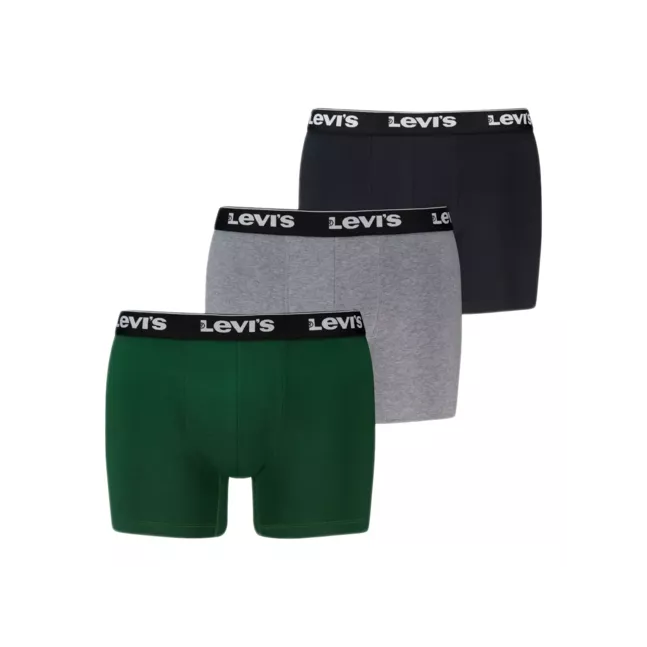 LEVIS MEN REPEAT LOGO BOXER BRIEF 3P