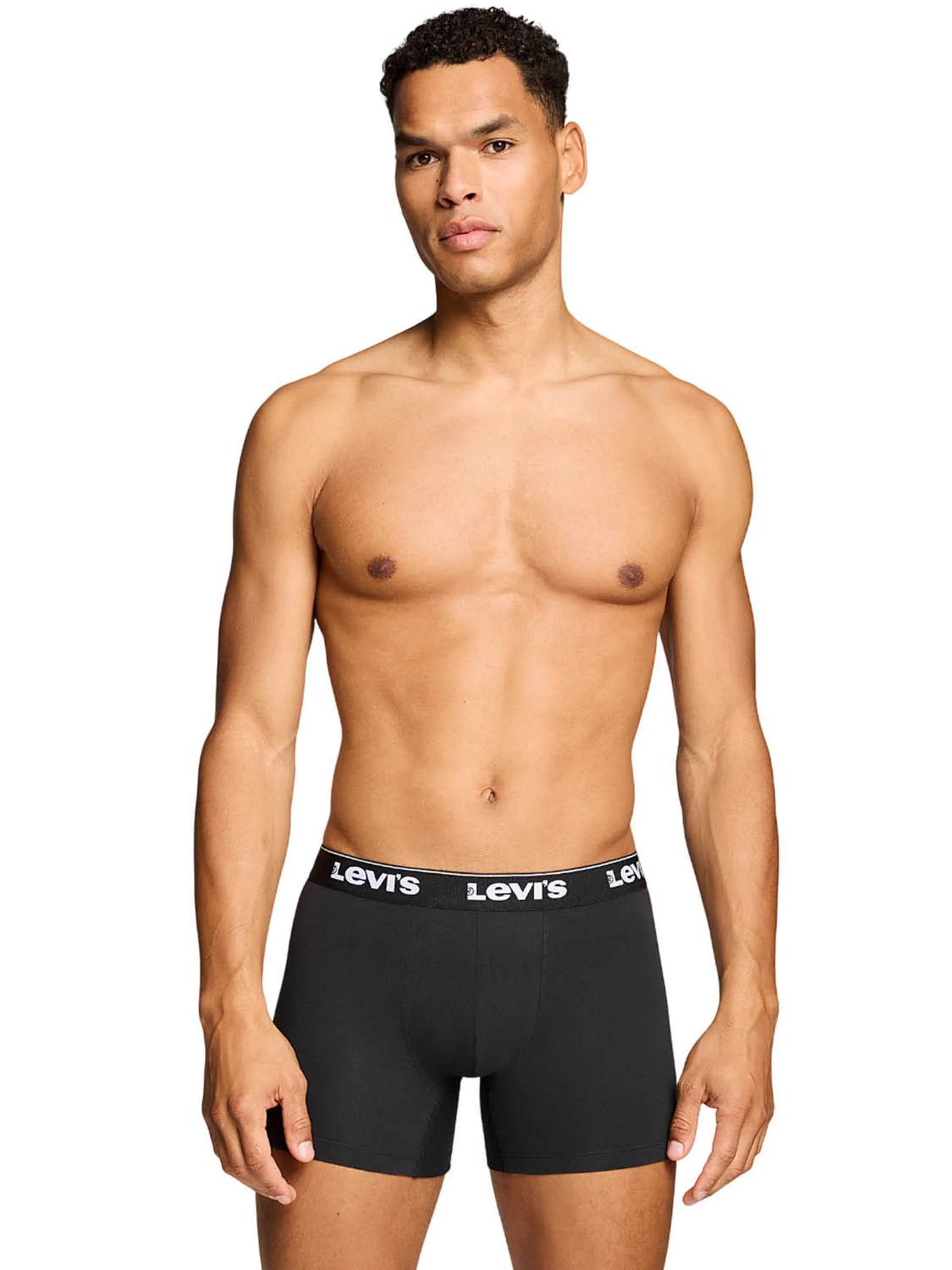 LEVIS MEN REPEAT LOGO BOXER BRIEF 3P