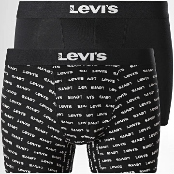LEVIS MEN LOGO AOP BOXER BRIEF 2P