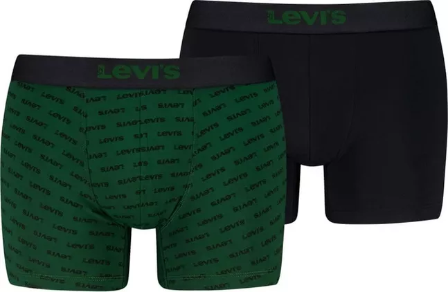 LEVIS MEN LOGO AOP BOXER BRIEF 2P