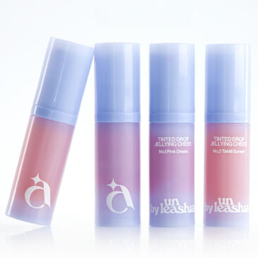 Tinted drop jellying cheek