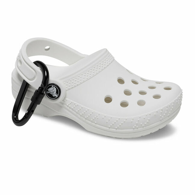 Classic Clog Pouch Bag Charm Whi