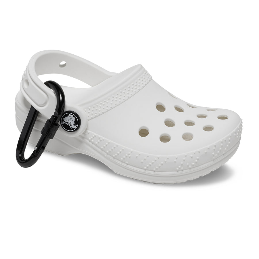 Classic Clog Pouch Bag Charm Whi