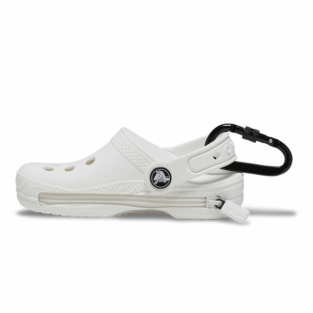 Classic Clog Pouch Bag Charm Whi