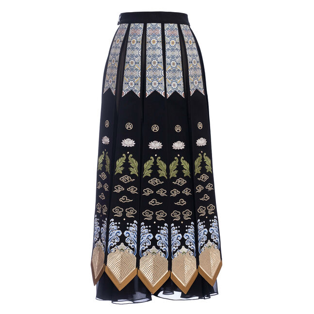 MICHI LOTUS CREST SKIRT 