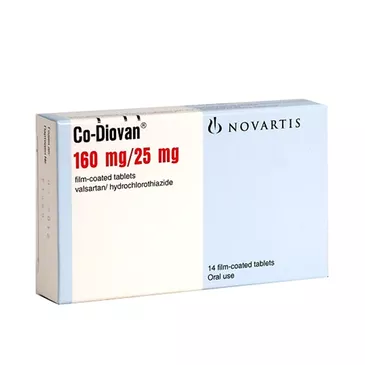 Ко Диован 160мг+ 12.5мг №14