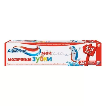 Aquafresh little 3-5 насны шүдний оо 50мл №1
