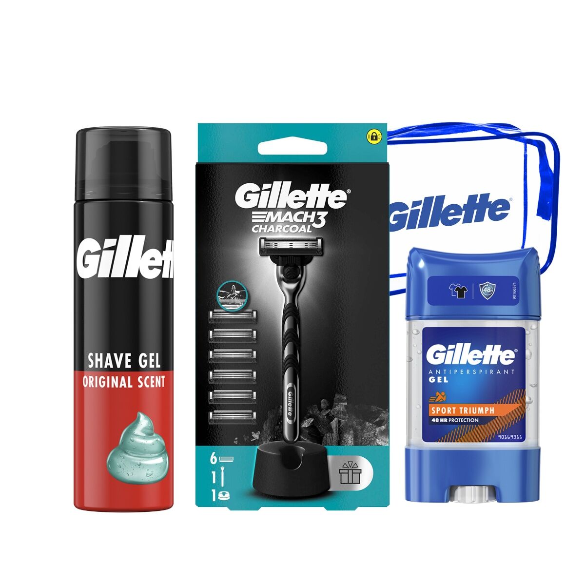 Gillette Mach3 суурьтай багц