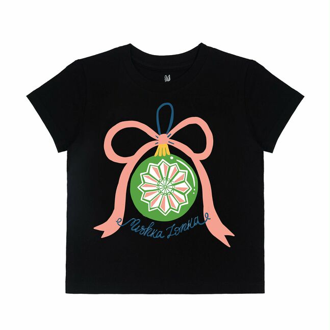 RIBBON ENJOY T-SHIRT