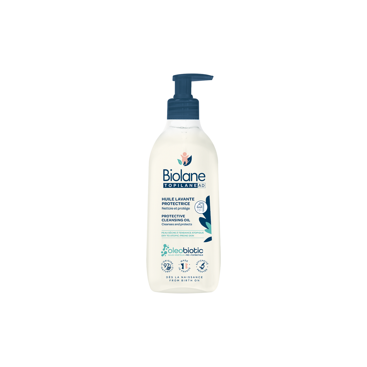 BIOLANE TOPILANE PROTECTIVE CLEANSING OIL 350ML 