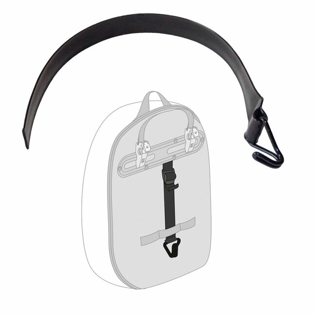 Abspangummi mit Haken fur Radtaschen