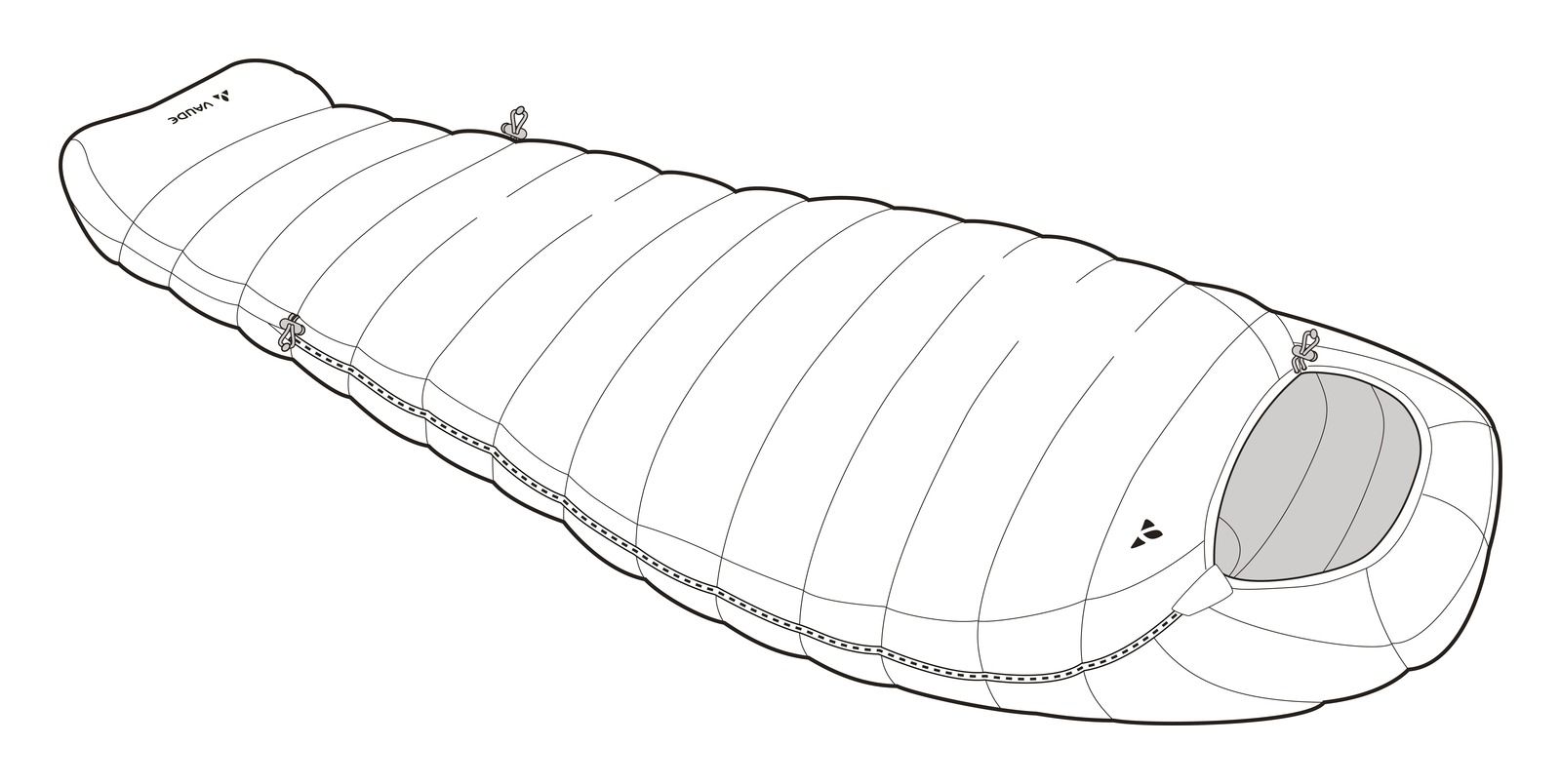 Sleeping bag, Rotstein 1250 DWN