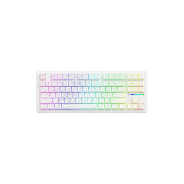 Attack Shark M87 Pro White-Contour Line -White Jade Switch Keyboard