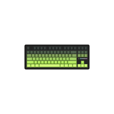 Attack Shark M87 Pro Green Tea-White Jade Switch Keyboard