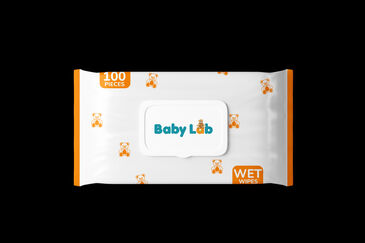 Baby Lab нойтон салфетка 100 ширхэгтэй