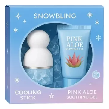 Pink Aloe Soothing Gel 30 ml + Cooling Stick Set