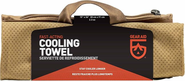 Cooling Towel 15" x 36" Coyote