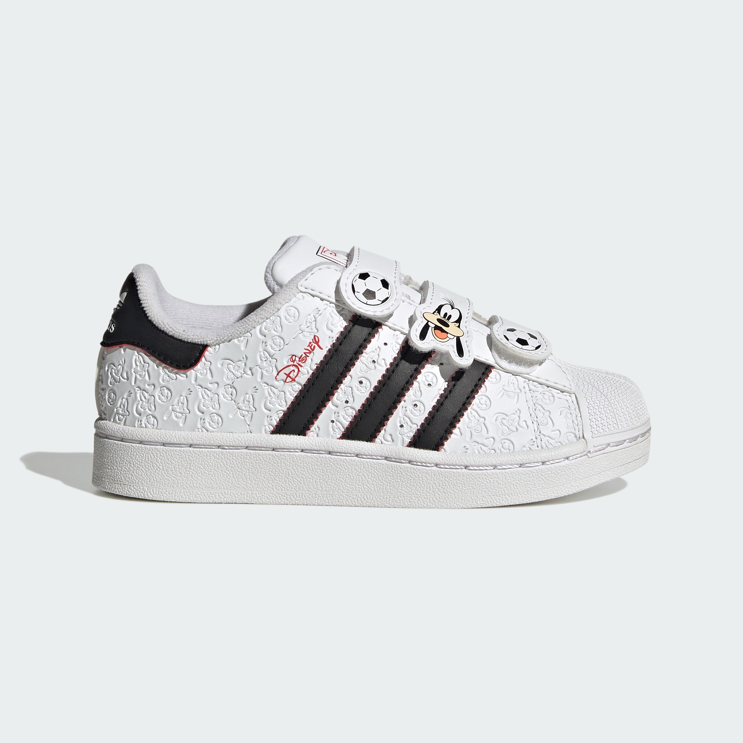 SUPERSTAR II CF C FTWWHT/CBLACK/RED