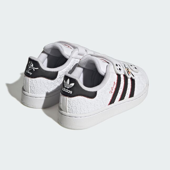 SUPERSTAR II CF C FTWWHT/CBLACK/RED